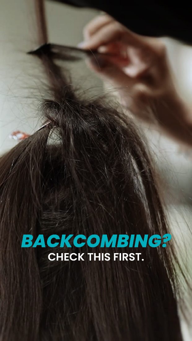 Backcombing con Pegasus 123
